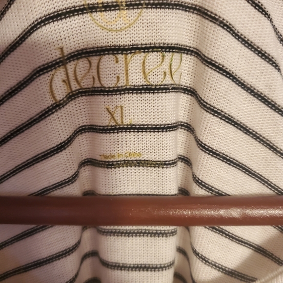 Decree Tunic Tank Striped XL - Picture 3 of 4